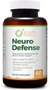 Neuro Defense med Omega-3 Fatty Acids EPA & DHA, Anthocyanins från Bilberry Extract, B-Complex Vitamins, Vitamins C & D3, Phosphatidylcholine, 60 VCaps, Non-GMO, Gluten Free