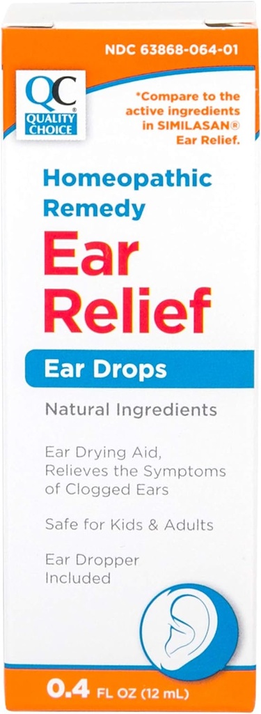 Kvalitetsval homeopatiska öronavlastning 0,4 FL oz (9)