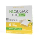 No Sugar Keto Bar Snacks - Lemon Meringue Flavor - Low Carb No Sugar Keto Snack Food Bar med Keto Friendly Macros, 0g Net carb, 7g Plant Based Protein, 8g Healthy Fat, Sugar Free (0g) - 12 Bars