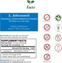 Livsmedel för Gut Lactobacillus Johnsonii Probiotic Powder 100 miljarder cfu | Inga tillsatser | Direkt från tillverkare | Ingen tredjepartsförvaring | Immun Support | L. Johnsonii | 30 Grams (1,05 Oz)