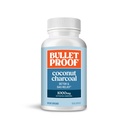 Bulletproof Coconut Charcoal Detox och Gas Relief Capsules, 90 Count, Sourced från 100% Coconut Shells, aktivt kol för uppblåst support, förpackning kan variera
