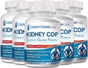 KIDNEY C.O.P. Calcium Oxalate Protector 120 kapslar, njurstöd för kalcium oxalatkristaller, hjälper till att stoppa återkomsten av stenar, starkare än Chanca Piedra Stone Breaker Supplements, 6 Pack