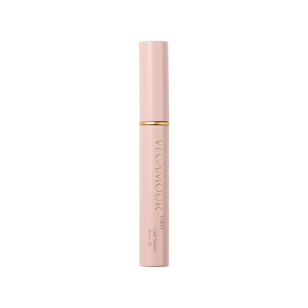 VEGAMOUR GRO Lash Serum, Eyelash Enhancer, Vegan Eyelash Serum för Fuller, tjockare tittar på ögonfransar i så snart som 30 dagar, 3 ML