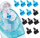 Silicone Saltwater Pods återkallar tillbehör som är kompatibla med Navage Nasal Care Nasal Irrigation System - Spara saltvattenpods för Easy Operation (6 Black + 6 Blue), Nomal