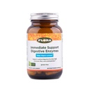 Flora - Immediate Support Digestive Enzymes - Stöder Laktos Digestion, Bloating, Heartburn & Gas - Innehåller 7 Enzymer - Glutenfri - 60 Vegetariska kapslar