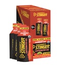 Honey Stinger Organic Strawberry Kiwi Energy Gel, Caffeinated & Gluten Free, för träning, körning och prestanda, sportnäring för hem & gym, Pre och Mid Workout, 12 Pack, 13.2 Ounce