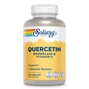 SOLARAY Quercetin med Bromelain och vitamin C - Immun Support Supplement - Antioxidant och hjärthälsa Komplex med Quercetin 500mg och 1235mg VIT C - Vegan, 60-dagars garanti, 60 Serv, 120 VegCaps