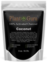 Aktiverat kolpulver 8 oz. Coconut - Food Grade Kosher Non-GMO - Teeth Whitening, Facial Mask och Soap Making. Främjar naturlig avgiftning och hjälper matsmältning