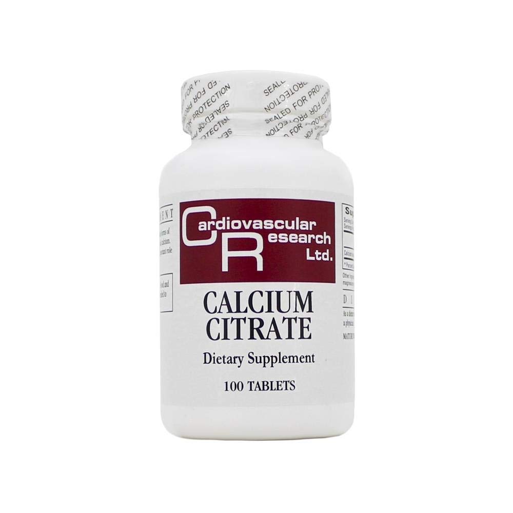 Ekologiska formler Calcium Citrate 165 Mg 120 kapslar
