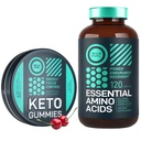 WILD FUEL Essential Amino Acid Supplement och Keto Candy MCT Oil Keto Gummies Energy, Power och Recovery Bundle