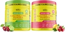Keto Vitals Cherry Limeade Bundle med Raspberry Lemonade - 2 Pack Bundle Keto Electrolytes Powder - Electrolytes med kalium, Magnesium, Natrium, Calcium - Cherry Limeade & Raspberry Lemonade