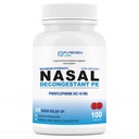 Puregen Labs Nasal Decongestant PE 100 tabletter | Phenylephrine HCl 10 mg tabletter | Maximal styrka | Non Drowsy Nasal & Sinus Congestion Relief på grund av kalla eller allergier (1)