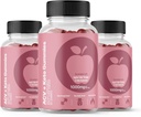 (3 Pack) Svelte ACV Gummies Avancerad Formel, Svelte Gummies 1000mg, 180 greve