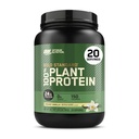 Optimum Nutrition Gold Standard 100% Plant Based Protein Powder, Gluten Free, Vegan Protein för muskelstöd och återhämtning med aminosyror - Creamy Vanilla, 20 portioner (Packaging May Vary)