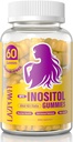 Inositol Gummies med Myo-Inositol & D-Chiro Inositol, vitamin D3, Magnesium Glycinate & Zink - Perfekt 40:1 Ratio - 30 Dag Supply-99