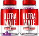 NutraRize (Pack of 2 Ultra Male Gummies 1000 MG, Vitamin Gummies, All Natural Supplement to Boost Daily Performance and Overall Health, Official UltraMale Reviews (120 Gummies)