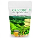 100% Pure Green Coffee Beans Extract med 50% klorogena syror, Decaffeinated, antioxidant | Maintain Metabolism - (1Pouch-100 påsar)