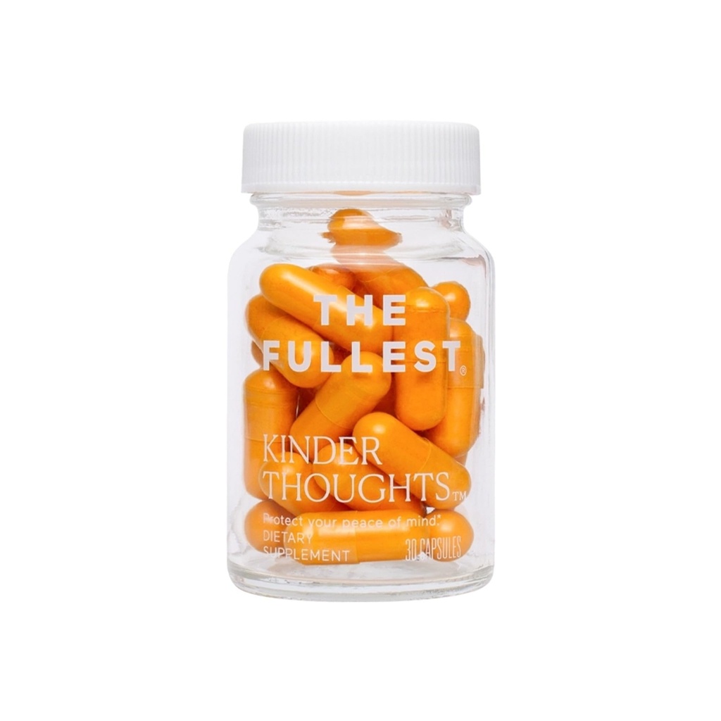 THE FULLEST - Saffron Capsules - ökar humör, energi och fokus, Gluten-Free & Vegan, innehåller Saffron, gurkmeja och Curcumin, 30 kapslar