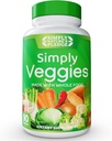 Enkelt naturens löfte - Tillverkad med Whole Food Superfoods, packad med Beta Carotene & 18 olika grönsaker - 100% Soy Free