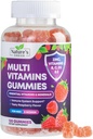 Multivitamin Gummies med vitamin A, C, D, E, B12, Zink - Daglig vuxen Gummy Vitaminer & Mineraler för kvinnor och män, Immune Support Gummy Multivitaminer Supplement, Multi Vitamin för vuxna - 120 Gummies