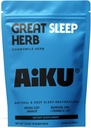Great Sleep Herb | för Restful Sleep & Relaxation | Chamomile Tea med GABA, Magnesium & 5-HTP | Premium Herbal Sleep Support | USA Made - 15 Tea Bags (15 Day Supply)