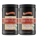 Barleans Forti-Flax Organic Flaxseed, Ground Whole Raw Seeds, Omega-3 Supplement med Lignans och Dietary Fiber, Bulk Ground Flax Seed, 16 oz, 2 Pack