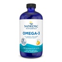 Nordic Naturals Omega-3, Lemon Flavor - 16 oz - 1560 mg Omega-3 - Fiskolja - EPA & DHA - Immune Support, Brain & Heart Health, Optimal Wellness - Non-GMO - 96 portioner