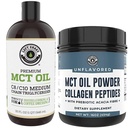 Vänsterkusten Performance 32oz Premium MCT Oil och 16oz Unflavored MCT + Collagen Powder