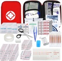 Bil första hjälpen Kits 275Pcs Survival Gear Home Travel Storlek liten nödkit Taktisk vandring EVA Camping Essentials Backpack Sports Office Båt brådskande olycka