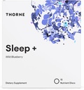 THORNE Sleep + Dissolvable Supplement Disc - Chamomile, L-Theanine och Melatonin för djup, vilsam sömn - 15 portioner