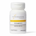 Integrativ terapeutik Vitamin E - Antioxidant Supplement for Cardiovascular Health Support * - Hjärtstöd* - Dairy-Free & Gluten-Free - 60 Vitamin Softgels (60 portioner)