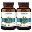Himalaya Organic Licorice, 120 Day Supply - Digestive Health Supplement för Upset Stomach, Occasional Bloating och Heartburn - USDA Organic, Vegan, Non-GMO, Non-DGL, Gluten Free, 60 Caplets, 2 Pack
