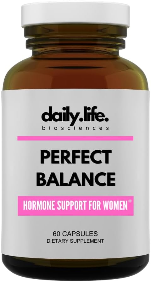 Perfekt balans: Kvinnors hormontillskott - Naturligt stöd för PMS, klimakteriet, Perimenopaus, PMDD