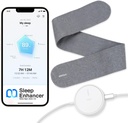 Innovativ sömnförstärkare - icke-kontakt sömnspårningsplatta med sömnanalys, vibrationslarm, andningsstörning och hjärtfrekvensövervakning - sömnspårare för förbättrad sömnkvalitet