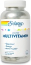 SOLARAY Spectro Multivitamin med järn - Multi Vitamin med kalcium, Magnesium, Energizing Greens, Herbs & Digestive Enzymes - Digestion, Energy och Bone Health Support (41 Serv, 250 CT)