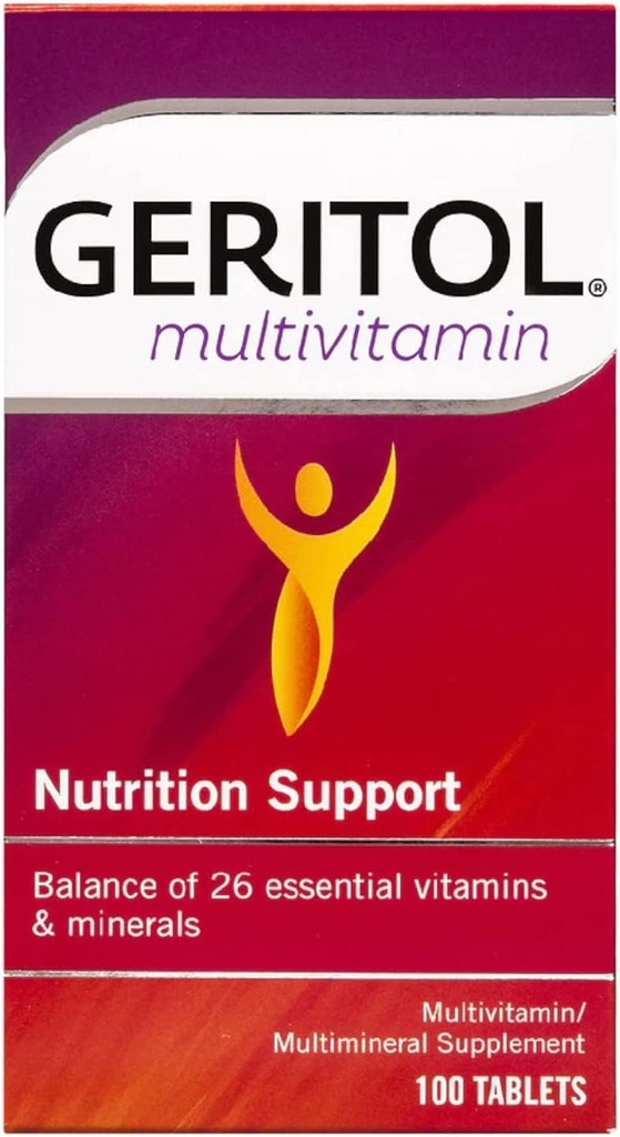 Geritol kompletta tabletter 100 tabletter (Pack of 5)