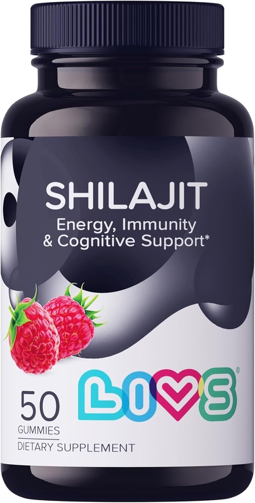 Shilajit Gummies for Men & Women | 10000mg Pure Himalayan Shilajit Gold with Fulvic Acid, 85+ Minerals & Ashwagandha | Energy Gummies for Women & Men | Natural Stamina, Focus & Vitality Support –50 Ct