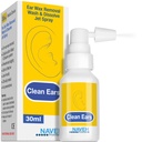 NAVEH PHARMA® CleanEars | Fast-Acting Ear Wax Removal Spray | Breaks Down & Dissolves Earwax i bara 1 Behandling | Kliniskt bevisad att vara 300% effektivare W/Mineral Oil | Gentle & Safe | 1 Fl Oz