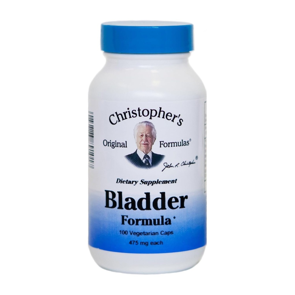 Christophers ursprungliga formler Bladder Formel, Urinary Health Support, 100 Caps