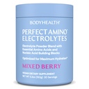 BodyHealth PerfectAmino Electrolytes Powder No Sugar, Keto Sugar Free Fasting Electrolytes Drink Mix, Hydration Powder med spårmineraler - Mixed Berry - 30 portioner
