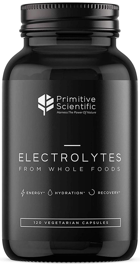 Hela matelektrolyttillskott, elektroniska tabletter med magnesium, zink, kalcium och kalium för energi, hydroration och föryngring (120ct)