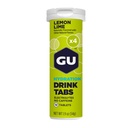 GU Energy Hydration Electrolyte Drink tabletter, förbättrad uthållighet Sport Drink för körning, cykel, Triathlon, 4-räkna (48 portioner), Lemon Lime