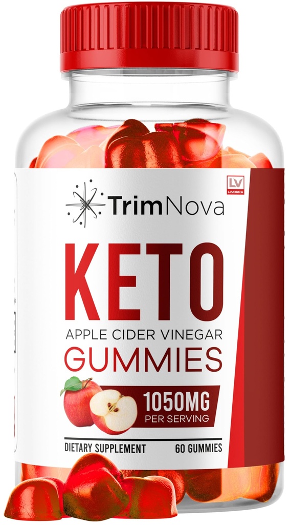 LIVORKA TrimNova Keto ACV Gummies, TrimNova Gummies, TrimNova Keto, TrimNova Keto ACV Gummies, Trimnova, TrimNova Keto Formel, TrimNova Keto ACV Gummies 1050MG, 60 Gummies för 1 månad.