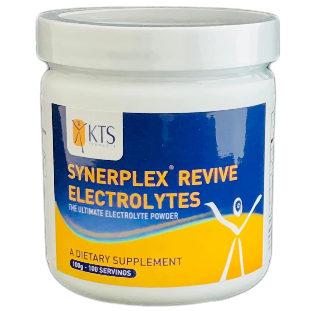Synerplex® Revive Electrolyte Powder är den bästa och mest kompletta elektrolytformeln tillgänglig. Hjälper Hydrate, Detoxify och Reduce Cramping
