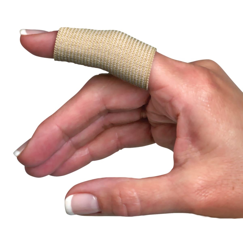 Flents Finger Sleeves, smärtlindring för artrit, inflammation, sprickning, blåsor, Tendonitis & atletisk stress, plast Wrap för stöd och kompression, diverse storlek, 12 greve