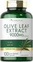 Carlyle Olive Leaf Extract Capsules | 9000mg | 100 greve | Non-GMO, Gluten Free | High Potency Supplement