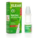 Xlear 12-timmars Nasal Decongestant Spray, Natural Saline Nasal Spray med Xylitol och Oxymetazoline, Instant Sinus Pressure and Congestion Relief for Kids and Adults 0,5 fl oz (Pack of 1)