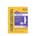 Neosporin + Lidocaine First Aid Antibiotic Ointment, Maximal Strength & Fast-Acting Topical Pain Reliever, 24-timmars infektionsskydd som numbs bort smärtan, Bacitracin Zink, 0,5 oz