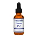 Nutrasal Micro D3 Vitamin D-3 droppar - High Concentrate (2 miljoner IE) Vitamin D3 med Nano Technology och upp till 10X More Absorption -1 oz (30 ml)