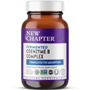 Nytt kapitel vitamin B-komplex - Fermenterad Coenzyme B-komplex Rik i vitamin B12 + Vitamin B6 + Biotin + Tillverkad med organiska ingredienser - 60 ct